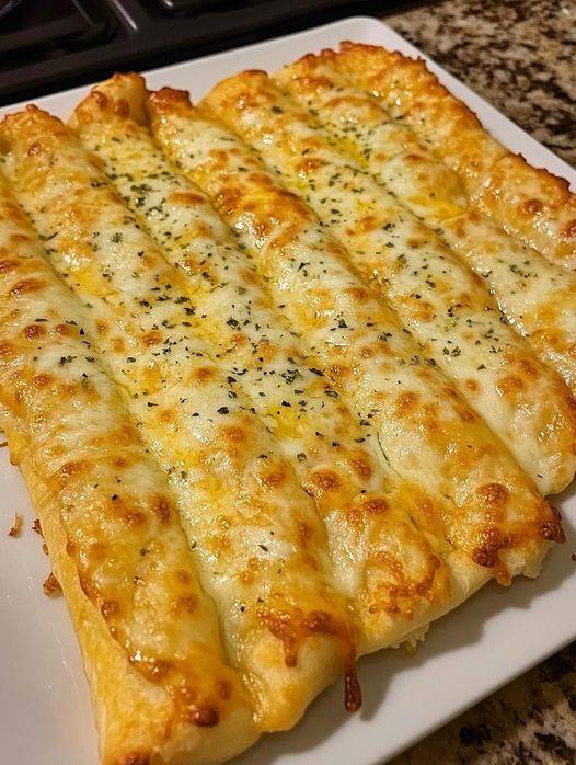 Cheesy Garlic Breadsticks