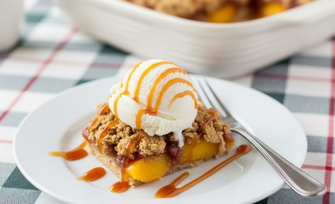Classic Peach Crisp Recipe 1 viator swamp tour