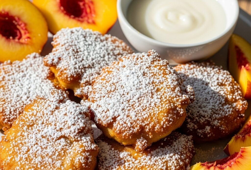 Easy Peach Fritters Recipe Crispy and Juicy 1 Delicious Fresh Peach Fritters Recipe