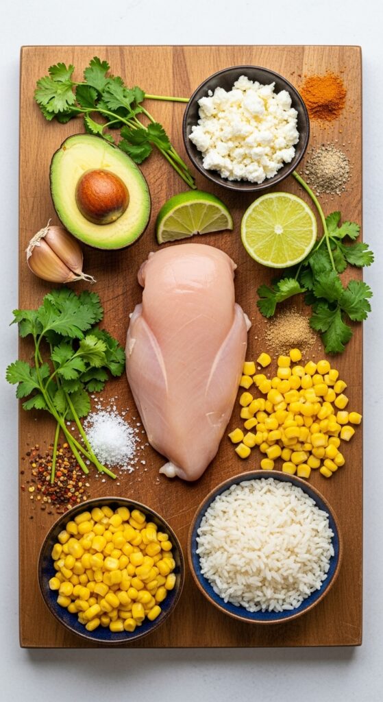 Street Corn Chicken Rice Bowl (Easy 30-Minute Dinner) 2 Whisk 3490ea2d40
