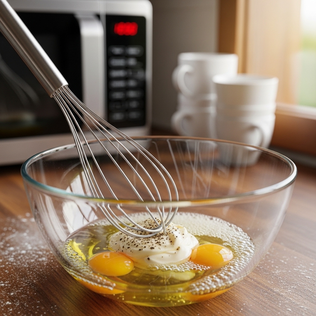 José Andrés’ 2-Ingredient Microwave Omelet Is a Breakfast Game-Changer 2 Microwave Omelet Recipe
