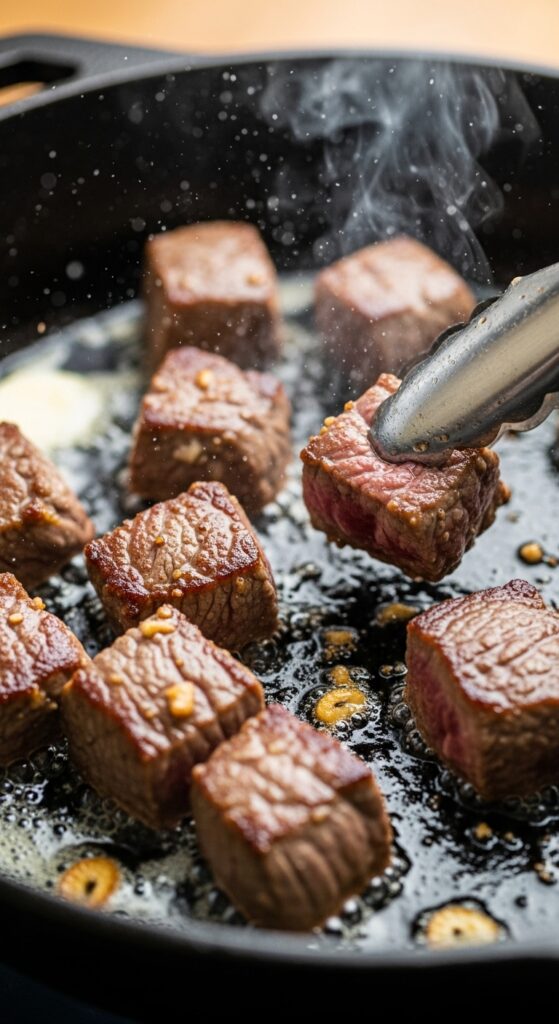 Potatoes and Garlic Butter Steak Bites: A Weeknight Success (No Fancy Steps Needed) 5 Whisk 63004c84f8