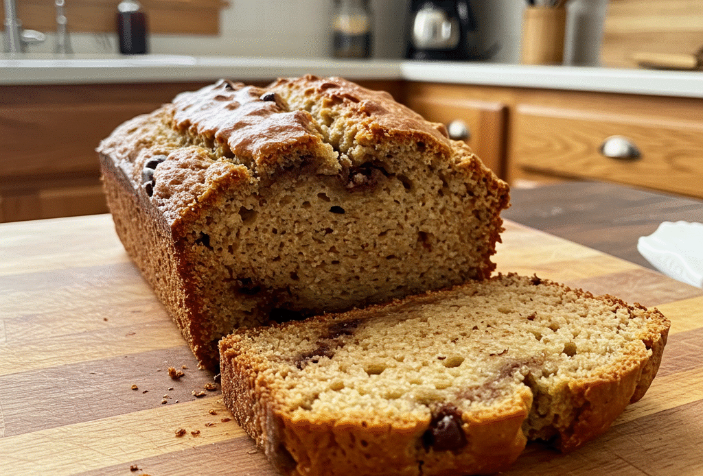 How to Make Peanut Butter Banana Bread 1 Peanut Butter Banana Bread