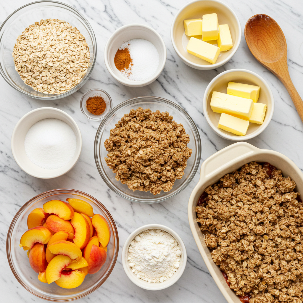 Old-Fashioned Peach Crisp Recipe 3 Whisk 761037bb56