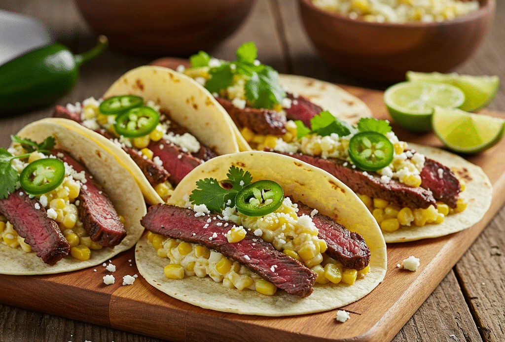 Grilled Steak Elote Tacos – Bold, Flavorful, and Perfect for Summer Grilling 1 Grilled Steak Elote Tacos – Bold, Flavorful, and Perfect for Summer Grilling