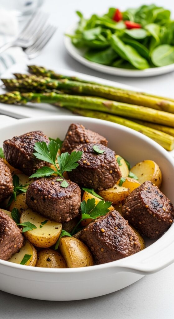 Potatoes and Garlic Butter Steak Bites: A Weeknight Success (No Fancy Steps Needed) 3 Whisk b809e43d19