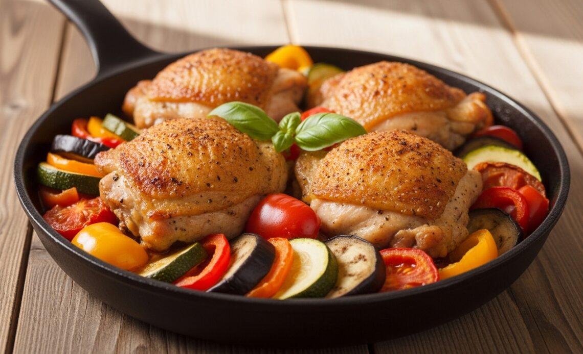Easy Ratatouille Baked Chicken Recipe for a Flavorful Dinner 1 Baked Chicken Recipe