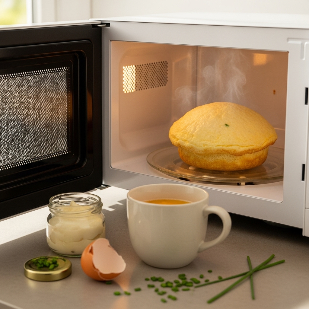 José Andrés’ 2-Ingredient Microwave Omelet Is a Breakfast Game-Changer 3 Microwave Omelet Recipes