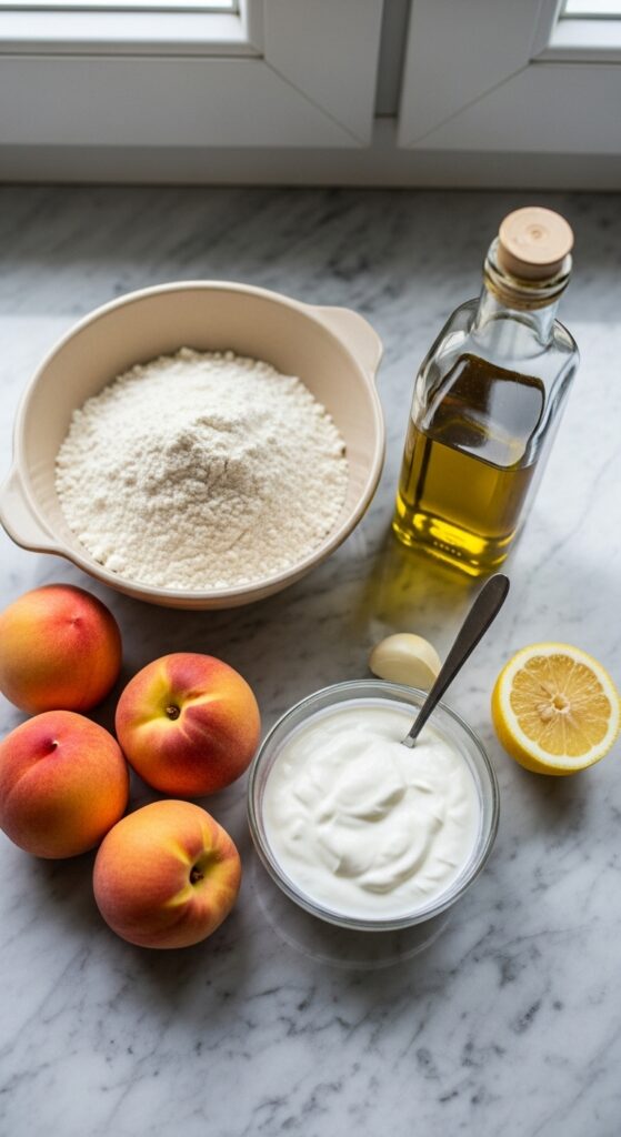 Fresh Peach Cake (Extra Peaches!) 2 Whisk ebb10cb509