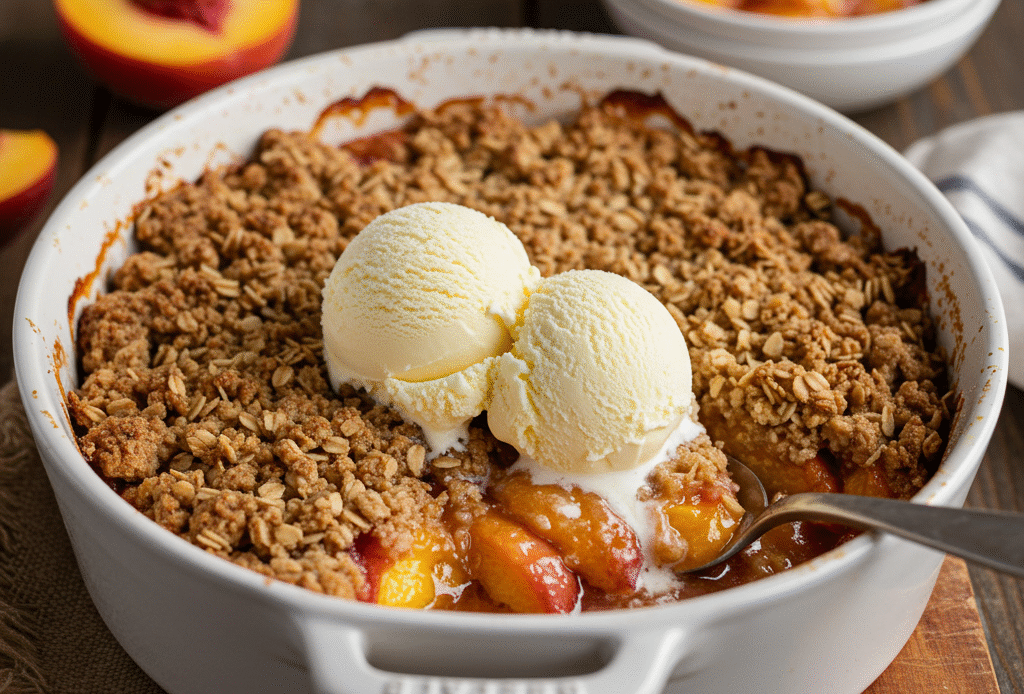 Old-Fashioned Peach Crisp Recipe 1 Whisk ef91dd04fb