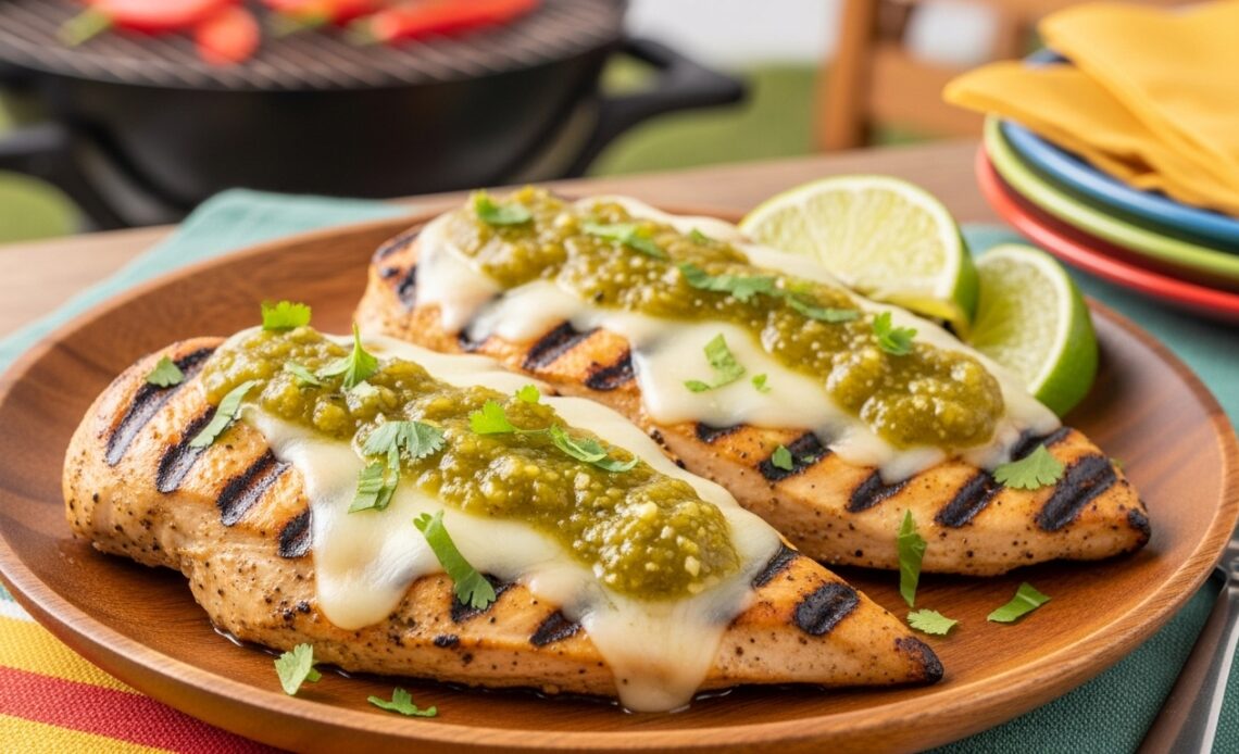 Grilled Pepper Jack Chicken with Verde Salsa 1 viator swamp tour