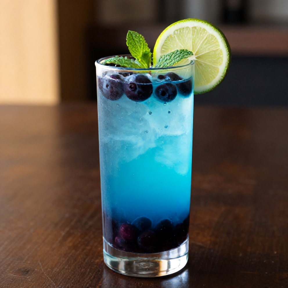 Blueberry Coconut Water Drink