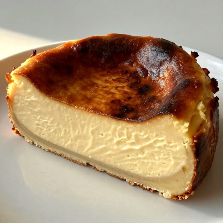 burnt basque cheesecake