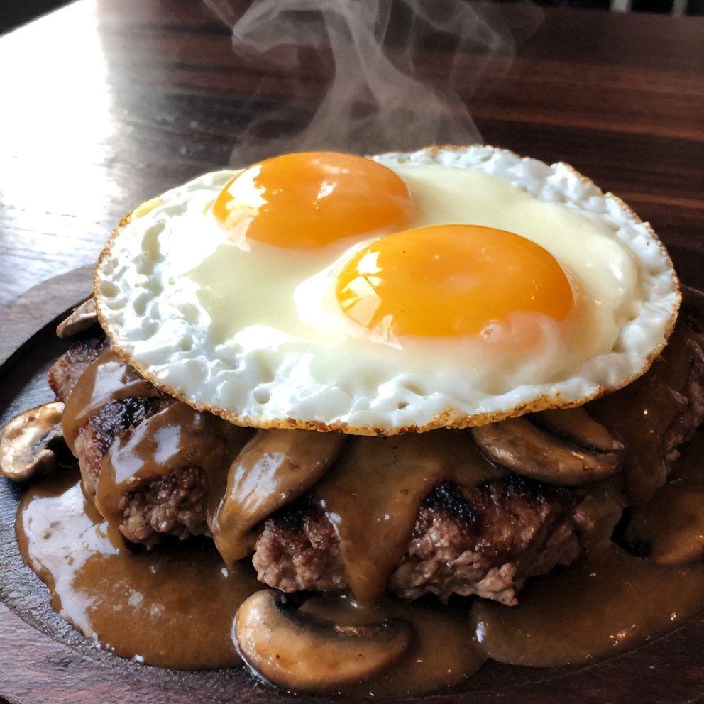 classic Hawaiian loco moco recipe