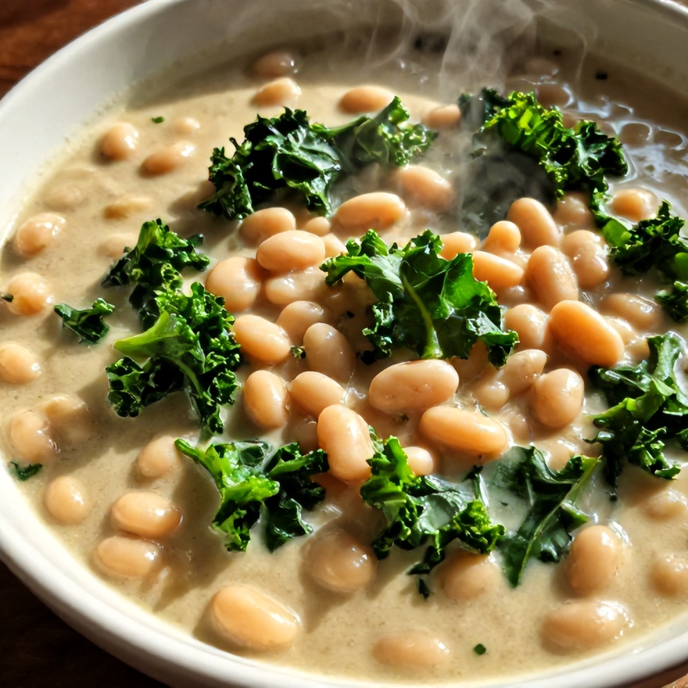 classic white bean and kale soup