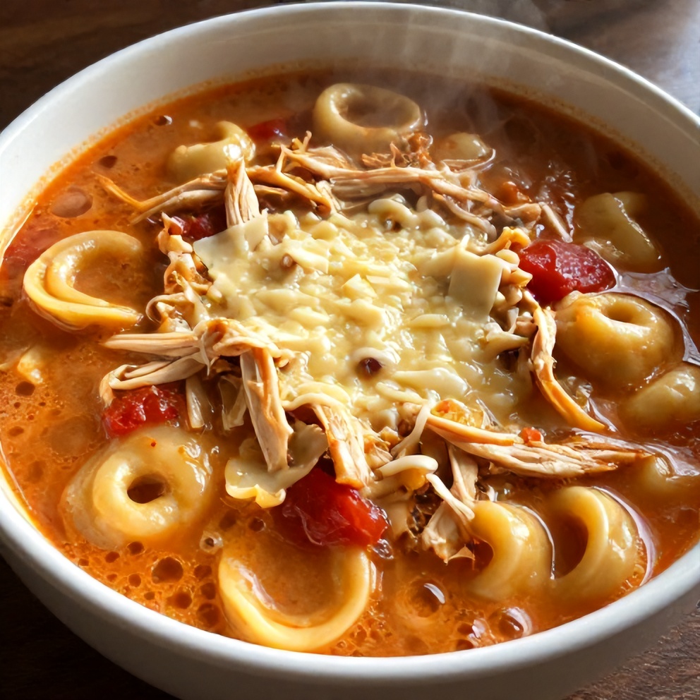creamy crock pot chicken parmesan soup
