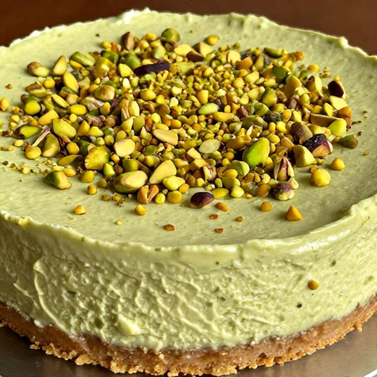 creamy pistachio cheesecake recipe
