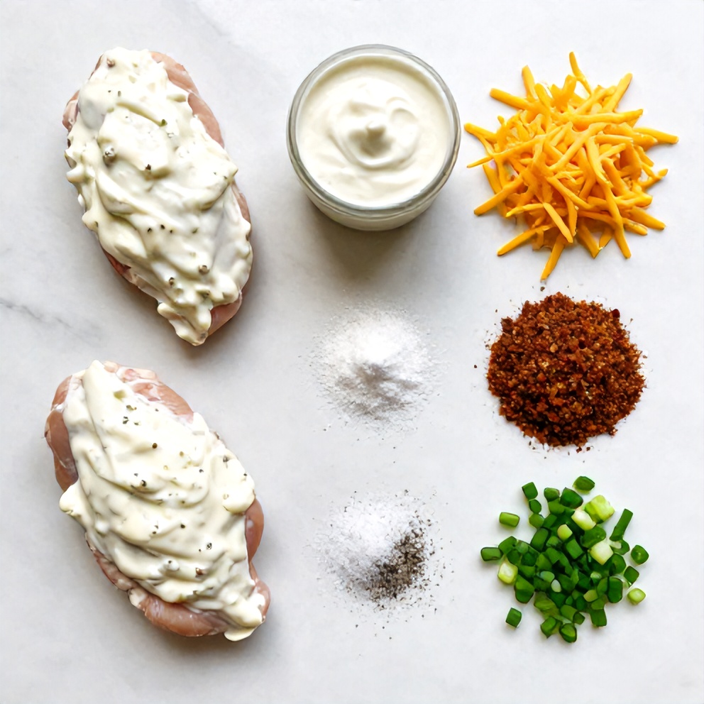 Creamy Ranch Crack Chicken Ingredients