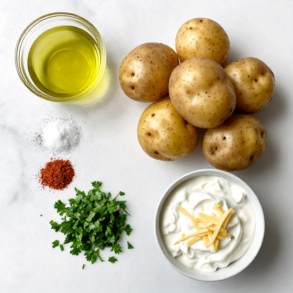 Air Fryer Smashed Potatoes Ingredients