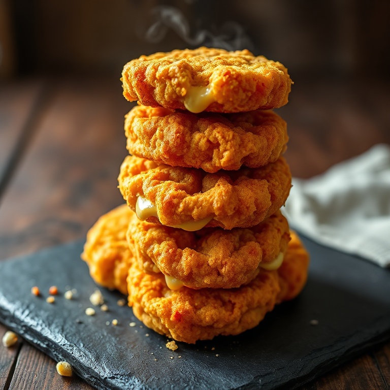 crispy fried cheese bites