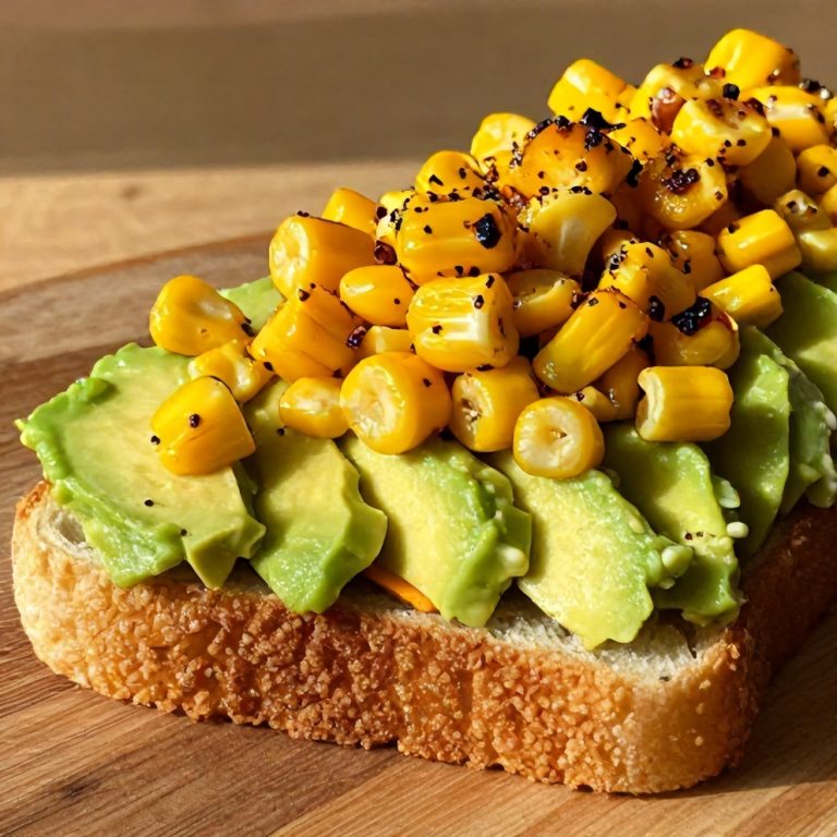 Mexican Street Corn Avocado Toast
