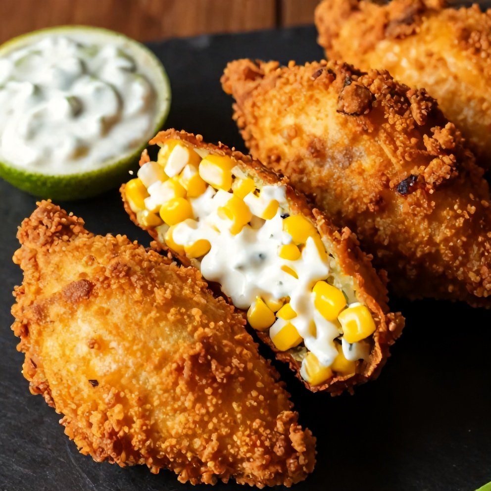 Mexican Street Corn Fritters