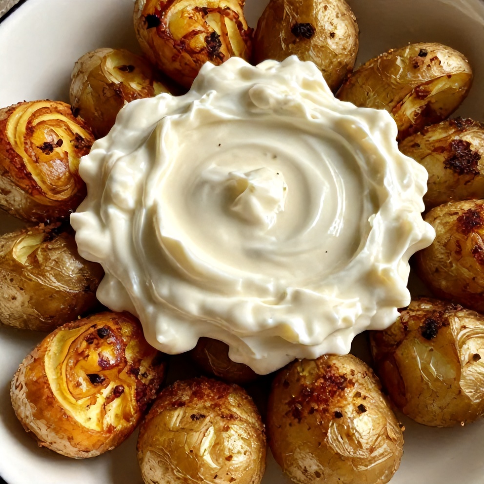 Crispy Za’atar Smashed Potatoes