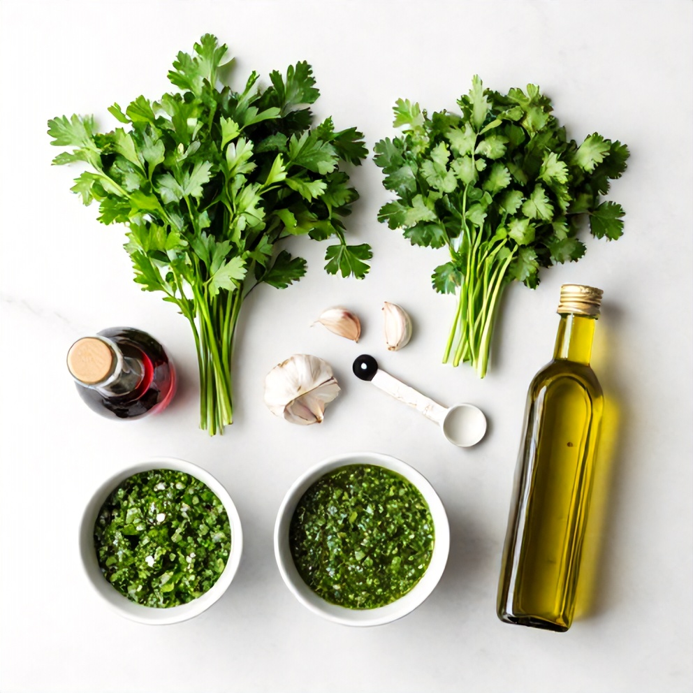 Chimichurri sauce ingredients