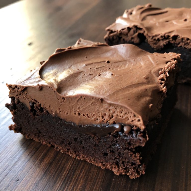 Easy Chocolate Mousse Brownies