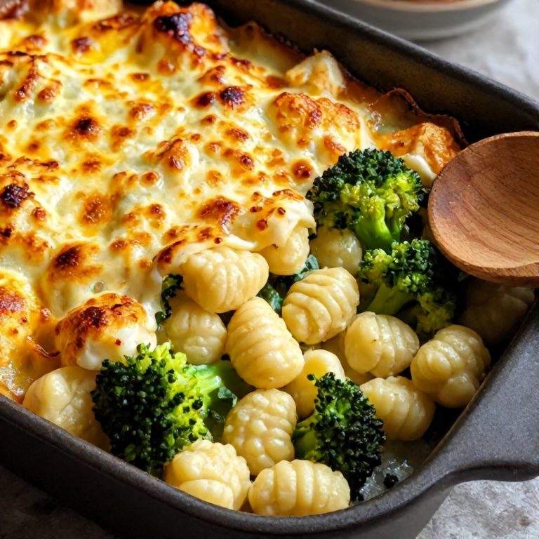 Easy Gnocchi and Broccoli Bake