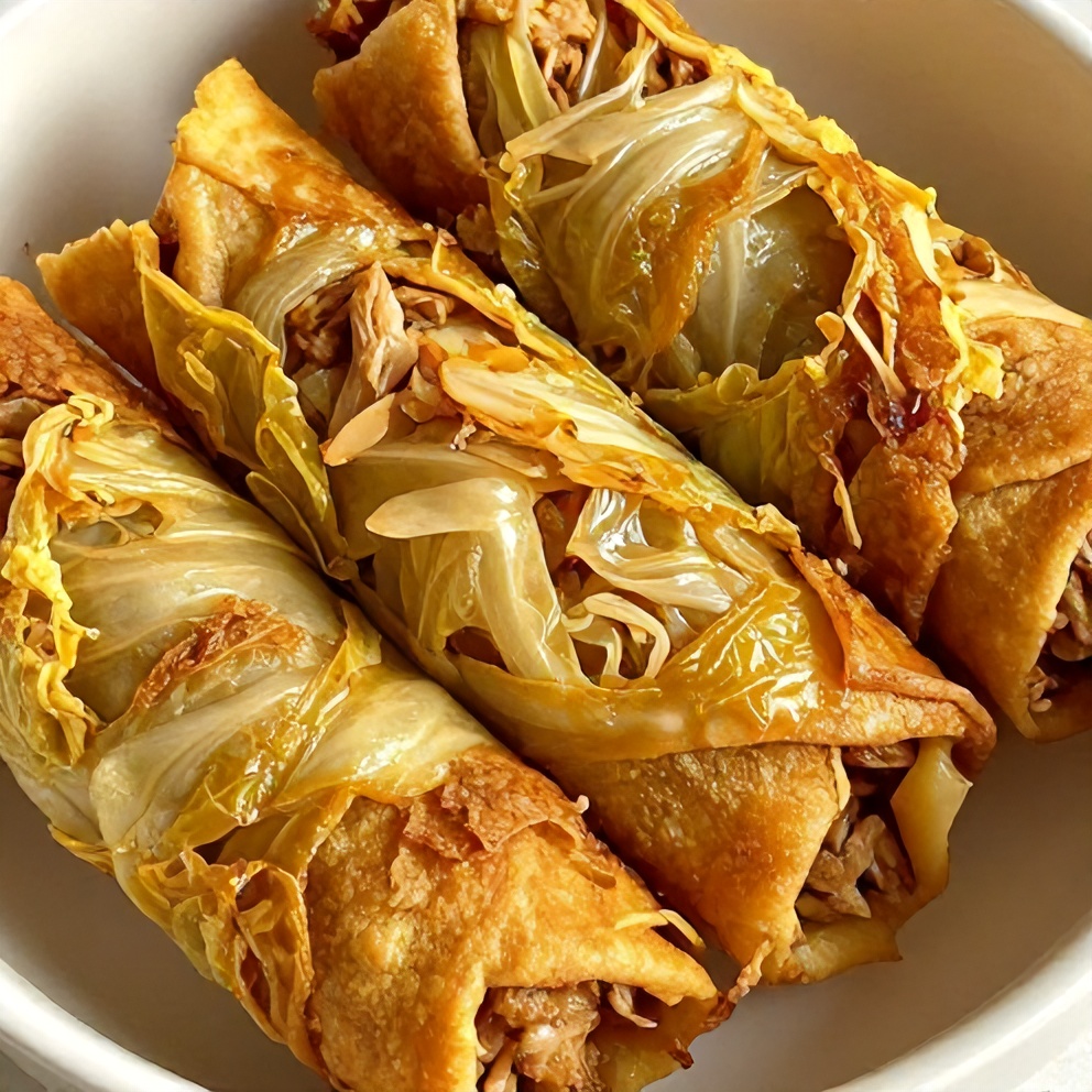 easy egg roll in a bowl