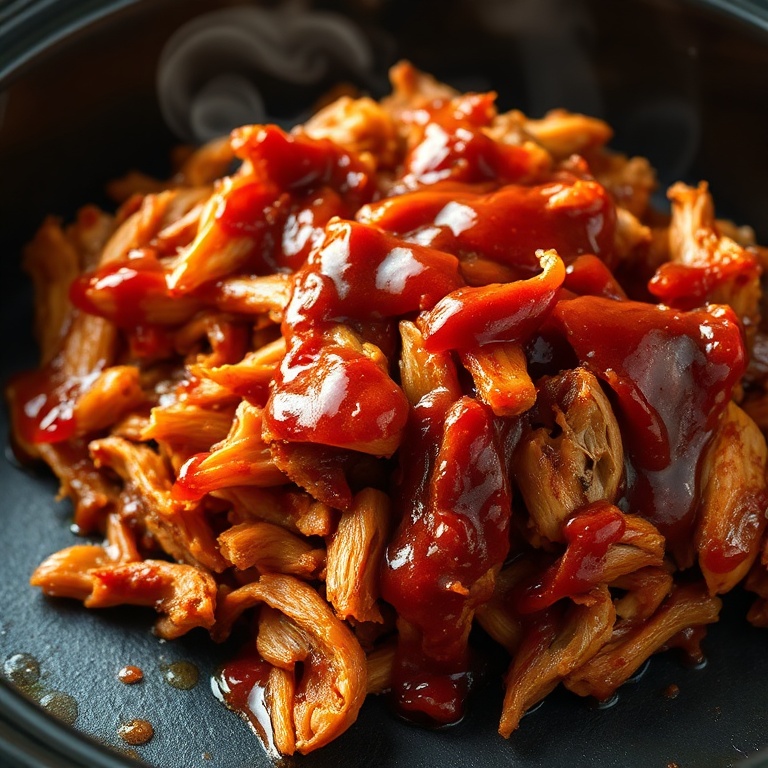 easy crockpot bbq chicken