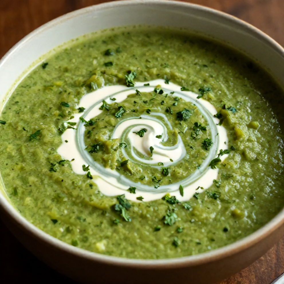 easy green vegetable soup
