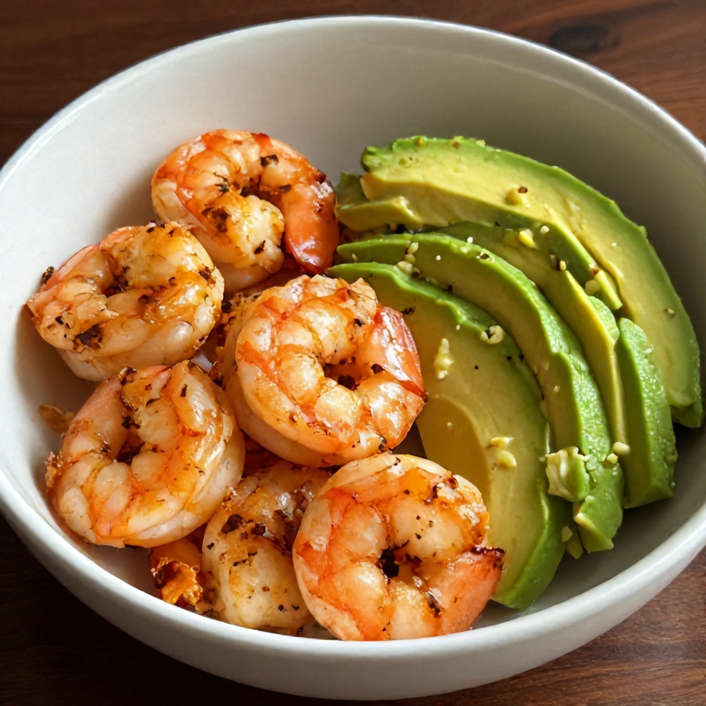 Easy Grilled Shrimp and Avocado Bowl