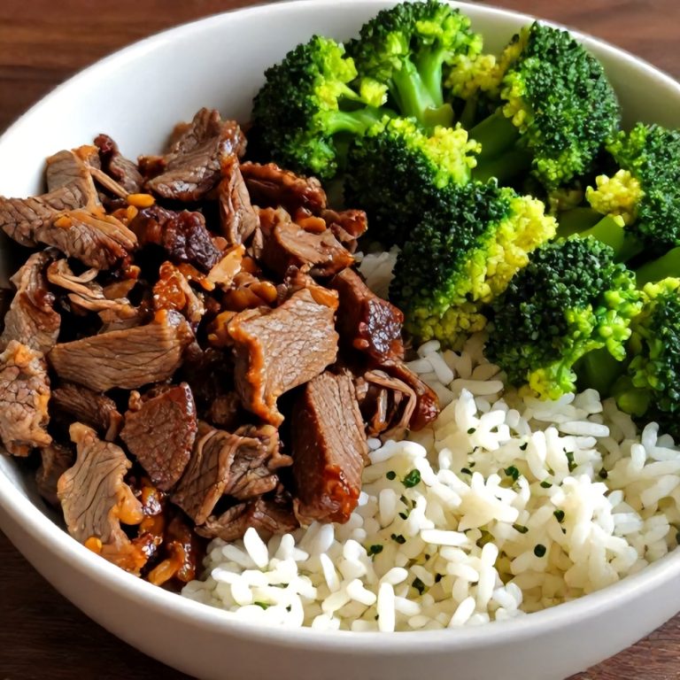 Easy High Protein Beef and Broccoli Rice Bowls