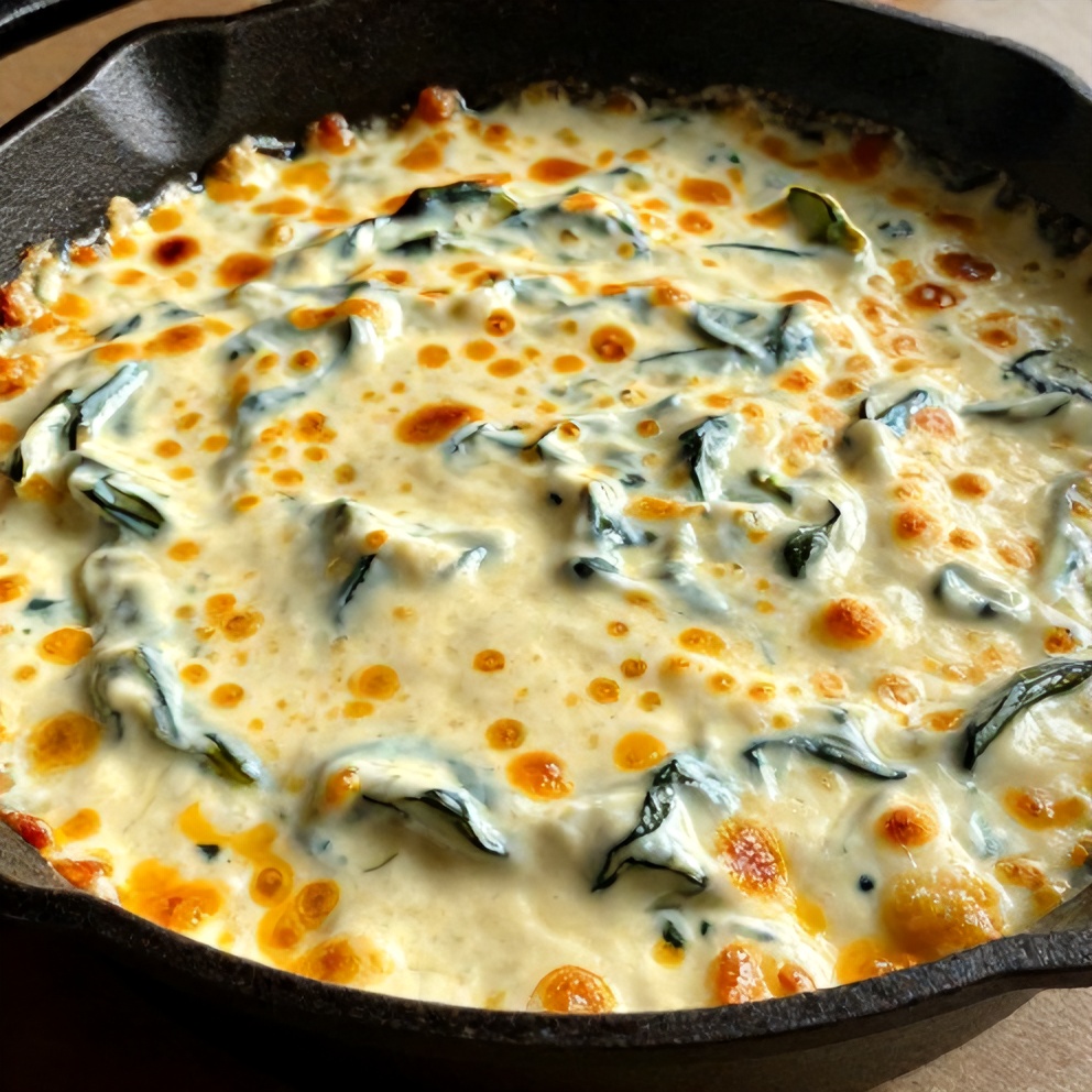 Easy Jalapeño Spinach Artichoke Dip