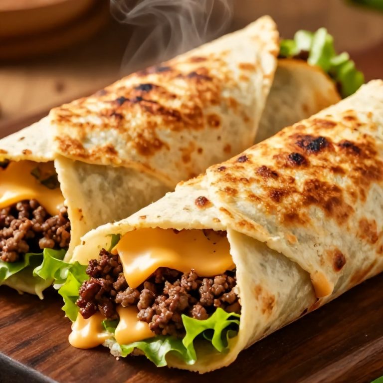 Easy Keto Beef Crunchwraps