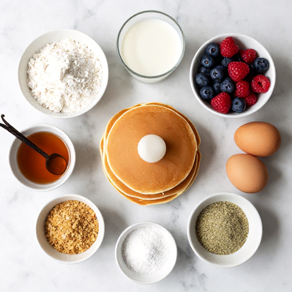 Keto Pancakes Ingredients