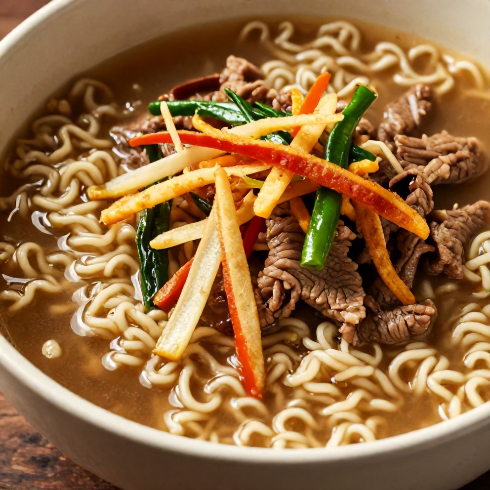 Easy Korean Beef Ramen