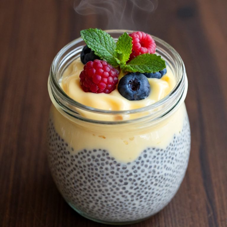 Easy Lemon Curd Chia Pudding