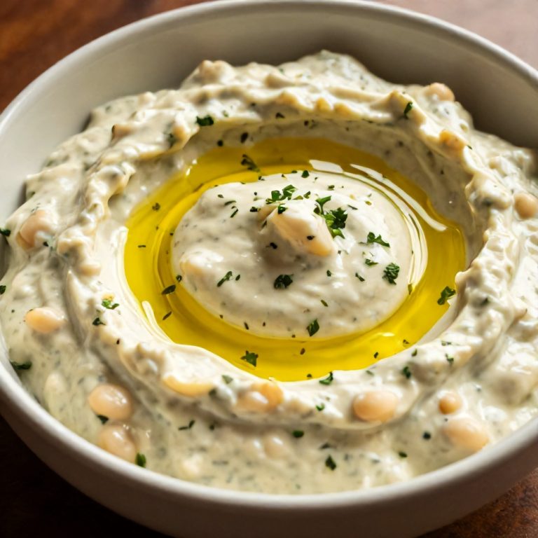Easy Lemon Herb White Bean Dip