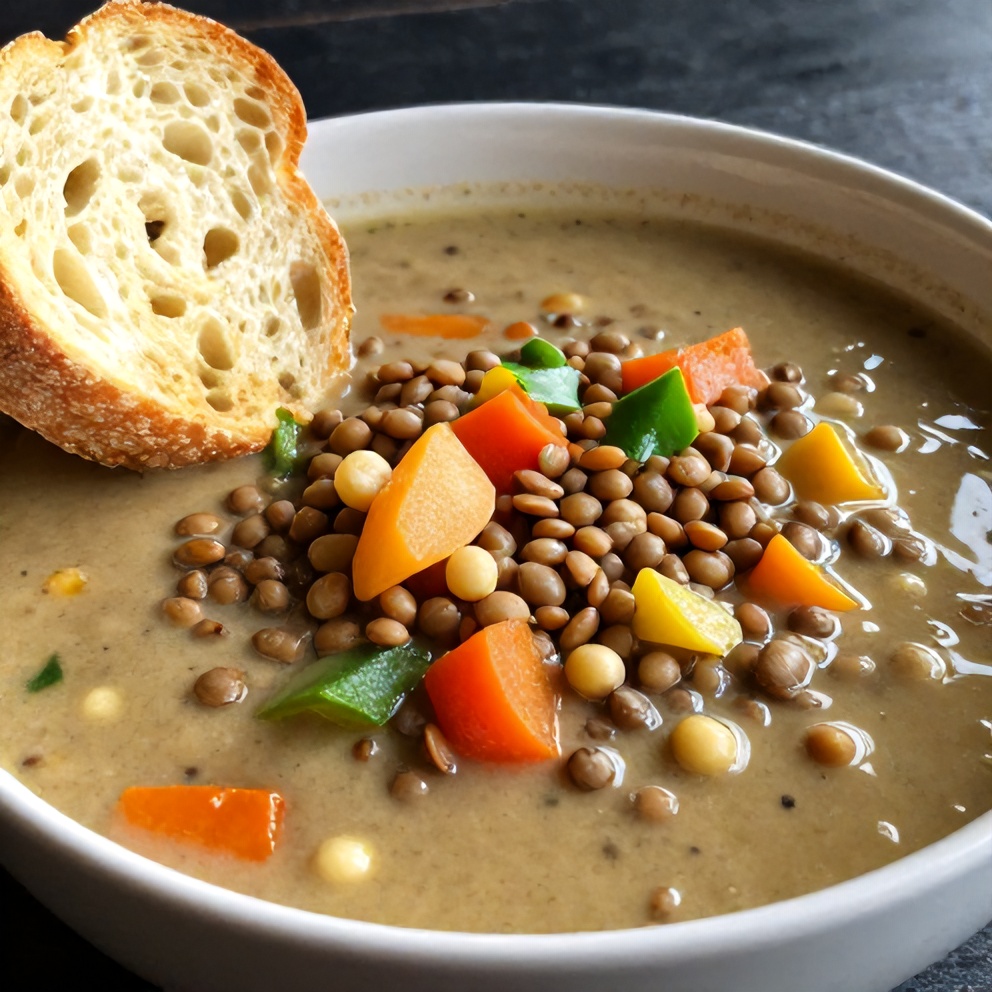 Easy Lentil and Vegetable Soup