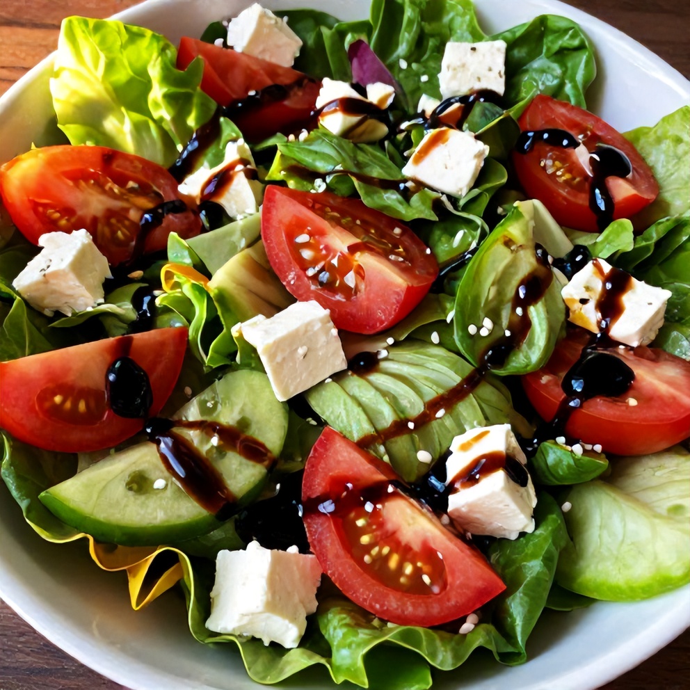 Easy Mediterranean Side Salad