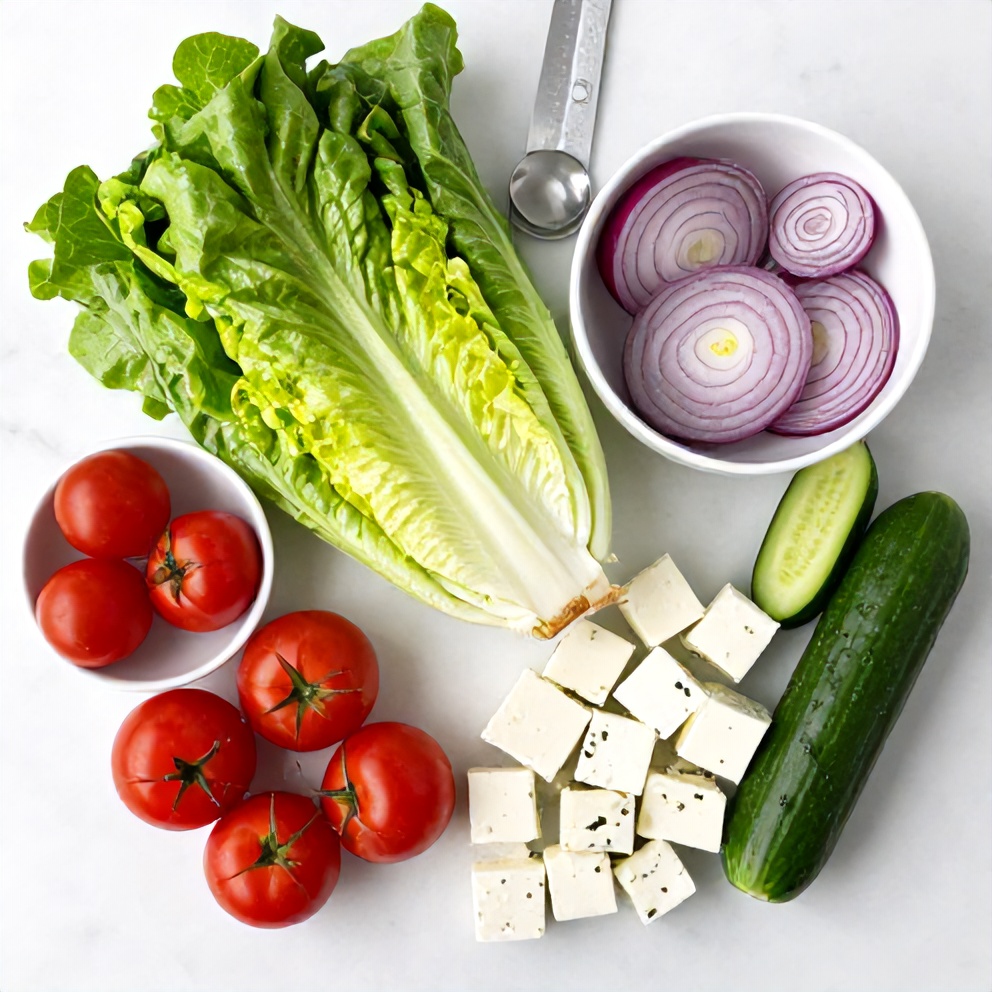 Mediterranean Salad Ingredients