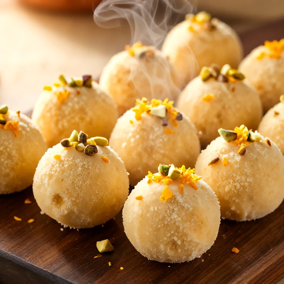 Easy No Bake Orange Creamsicle Truffles