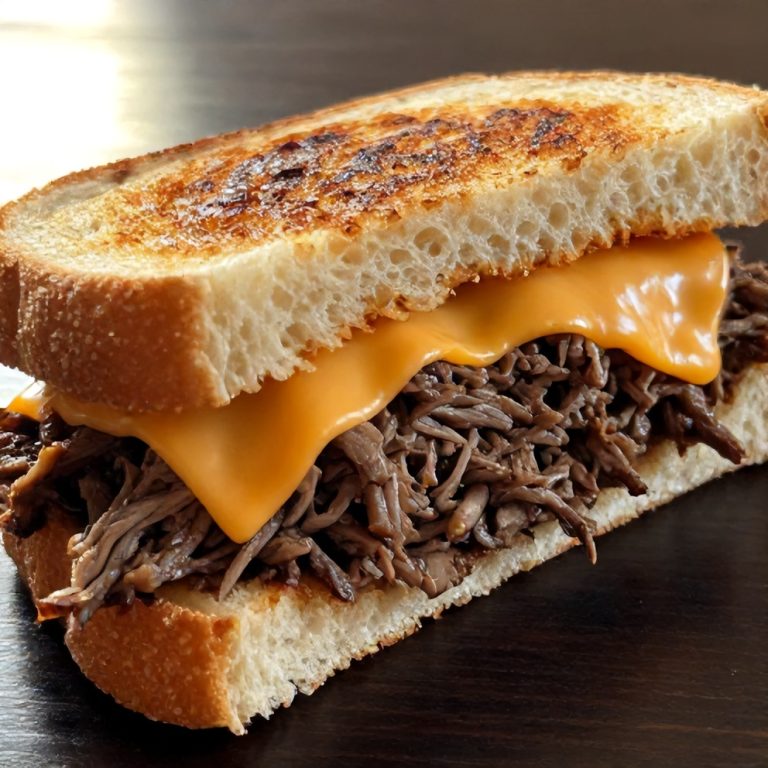 easy slow cooker beef and cheddar sandwiches