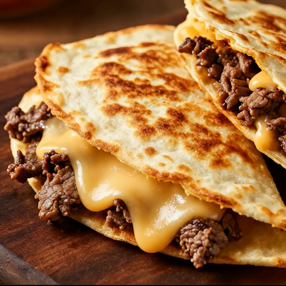 Easy Steak Cheese Quesadillas