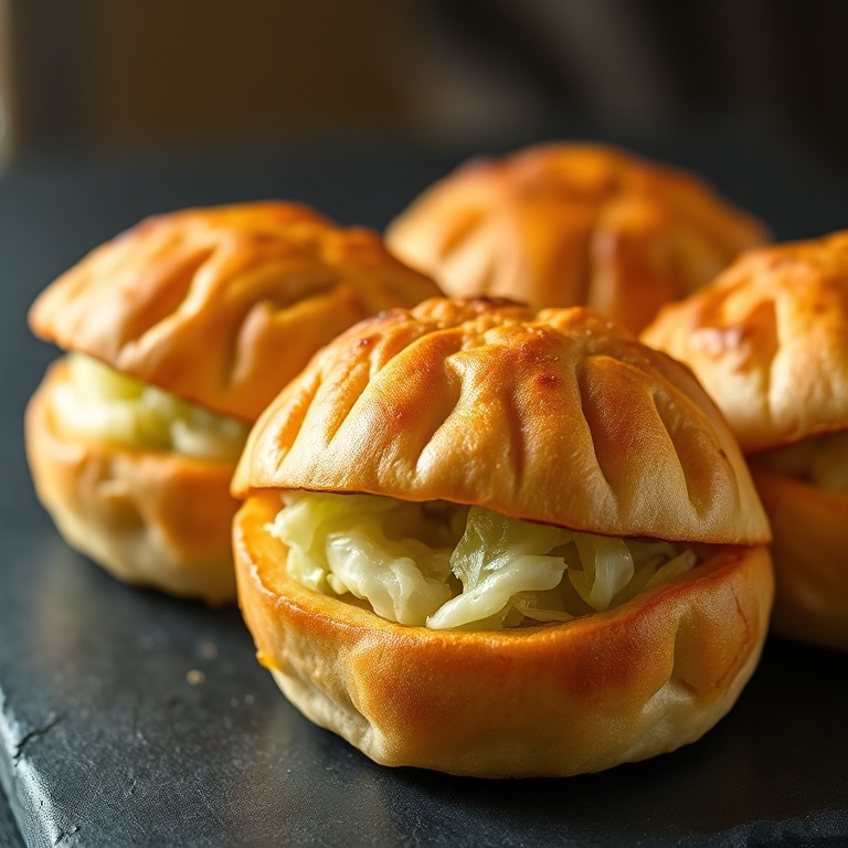 easy vegan pan-fried buns