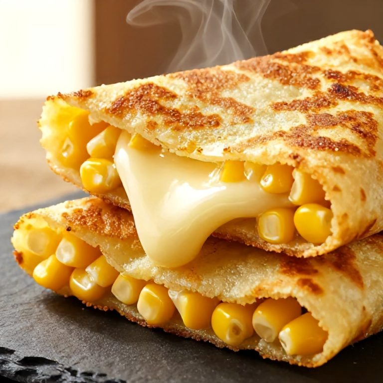 easy venezuelan cachapas with melted mozzarella