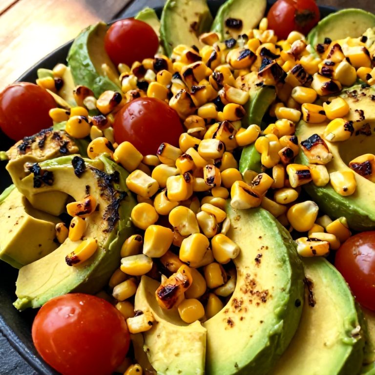 Fresh Grilled Corn Avocado Salad